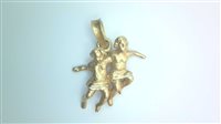 Pendente Sommer Donna zodiaco in Oro giallo GEMELLI F O/C - GEMELLI F O/C